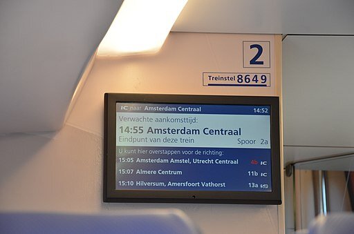 Passenger information display virm train 2019